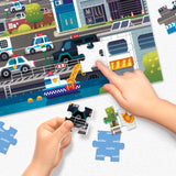 Big puzzle police