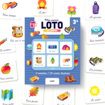 jeu de loto enfant camping nature Amlito