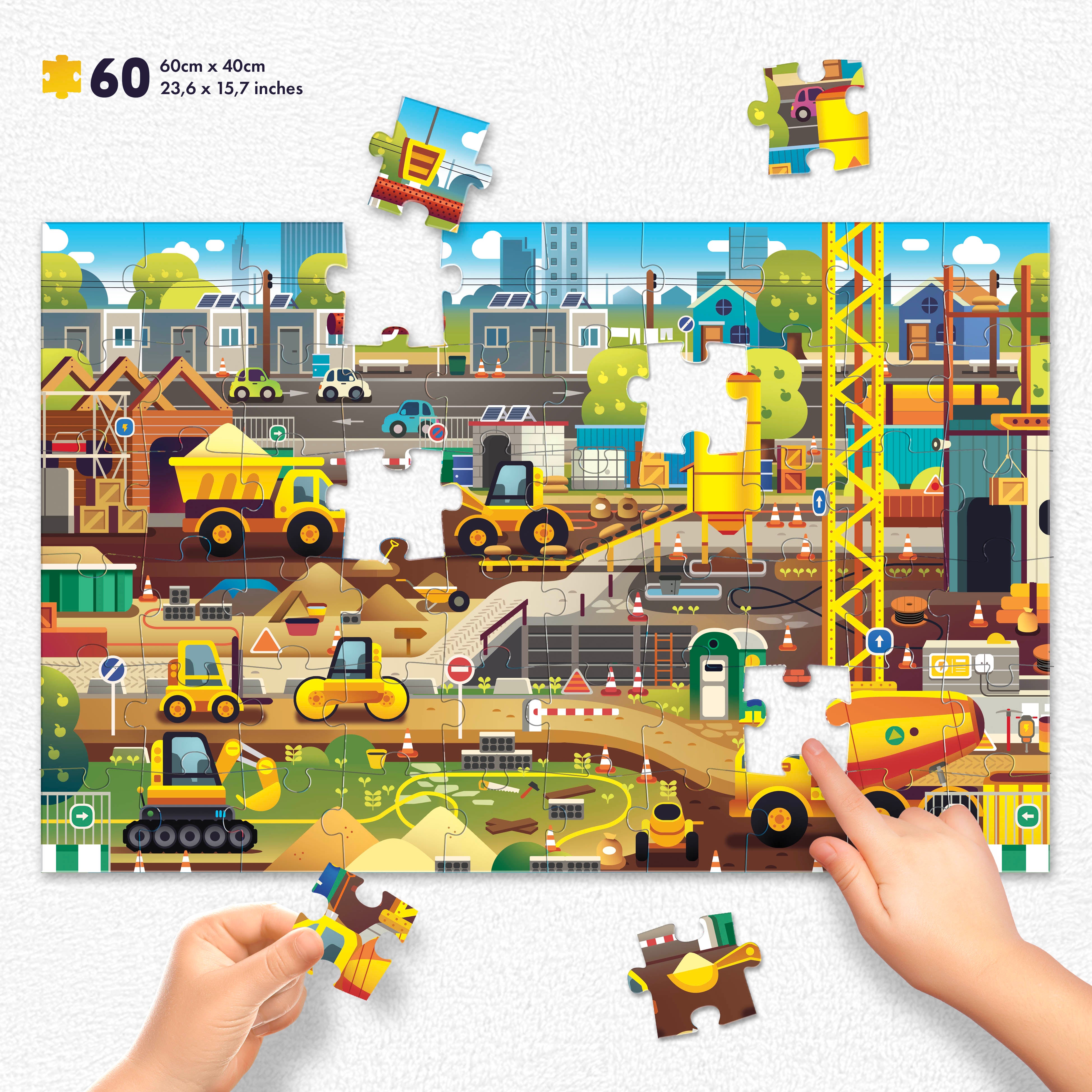 puzzle chantier enfant