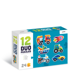 Puzzle duo véhicules